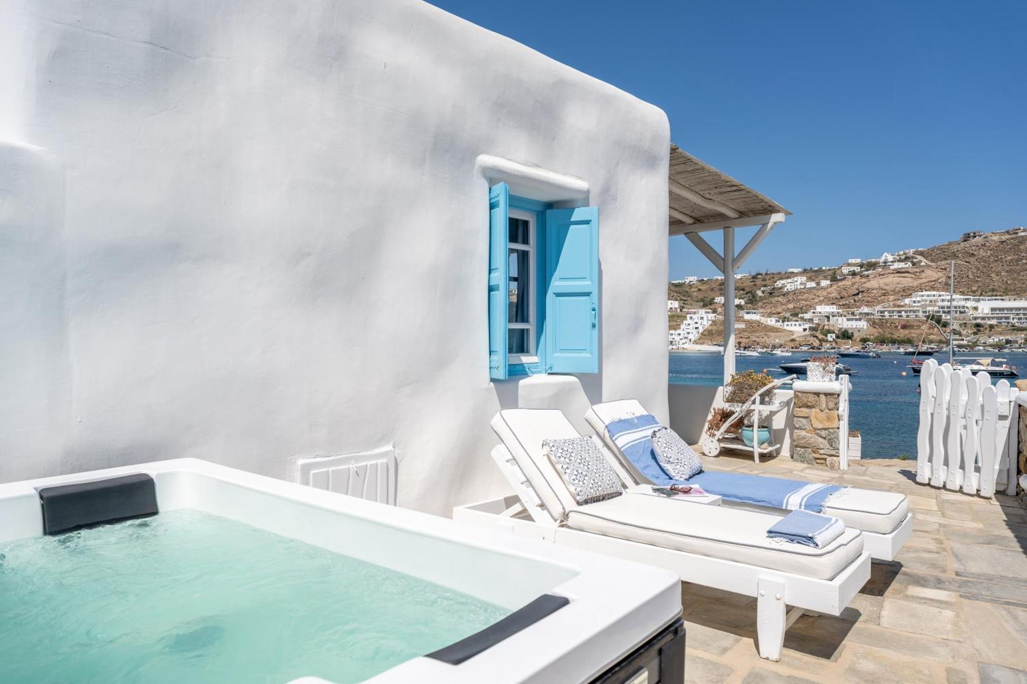 Villa Luxury Sea House By Blue Waters Mykonos Ornos  Exterior foto