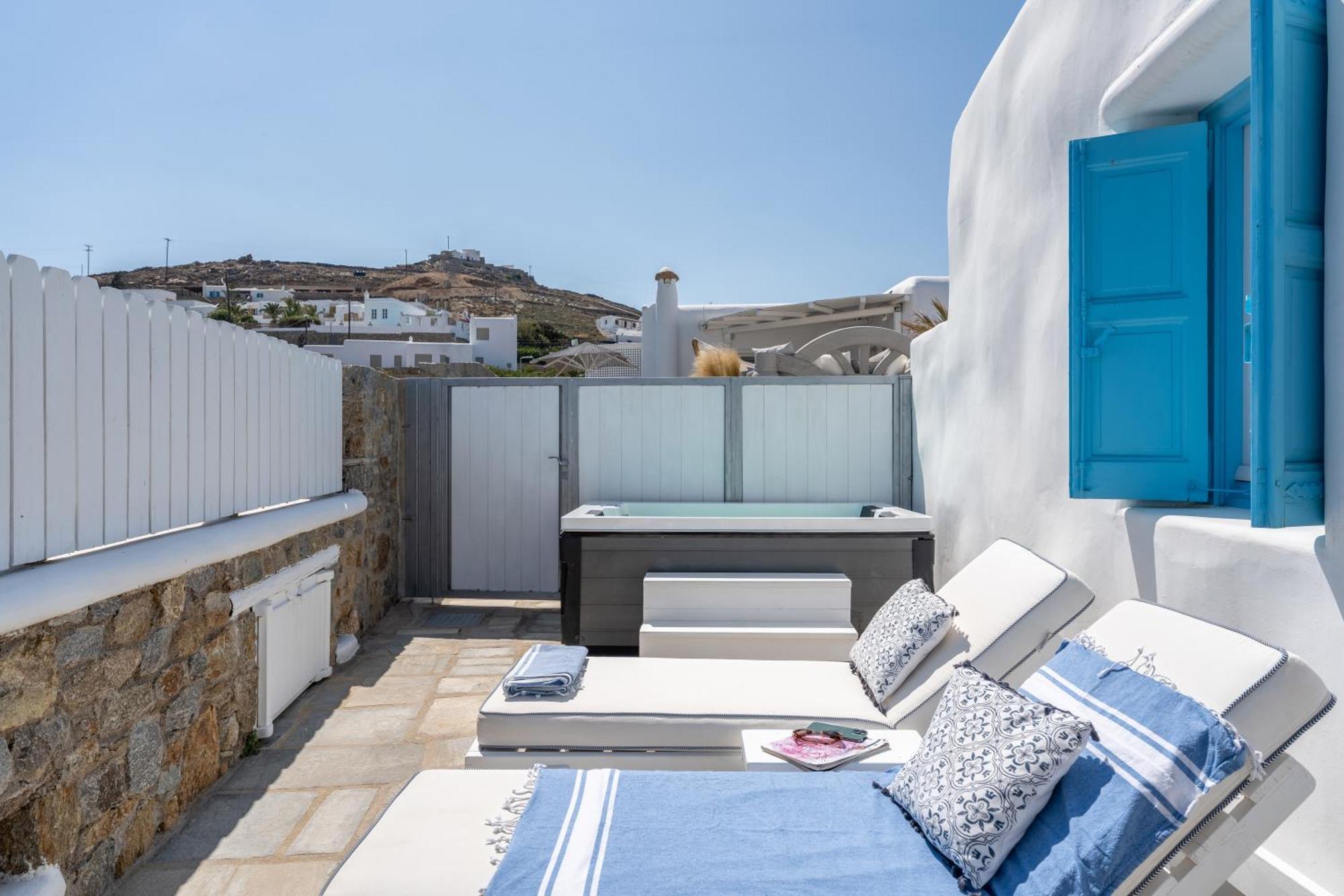 Villa Luxury Sea House By Blue Waters Mykonos Ornos  Exterior foto
