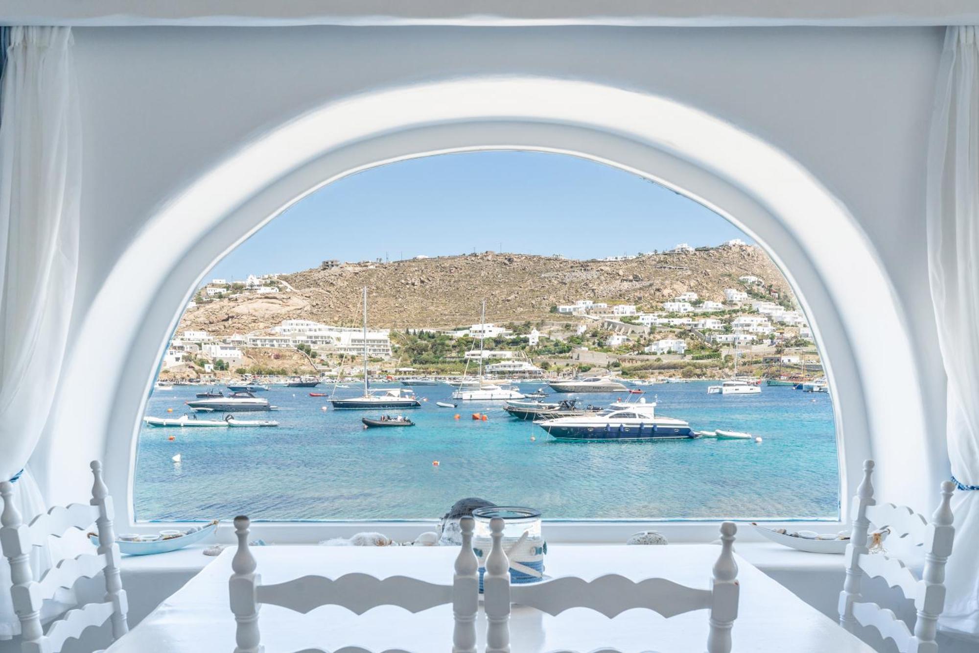 Villa Luxury Sea House By Blue Waters Mykonos Ornos  Exterior foto