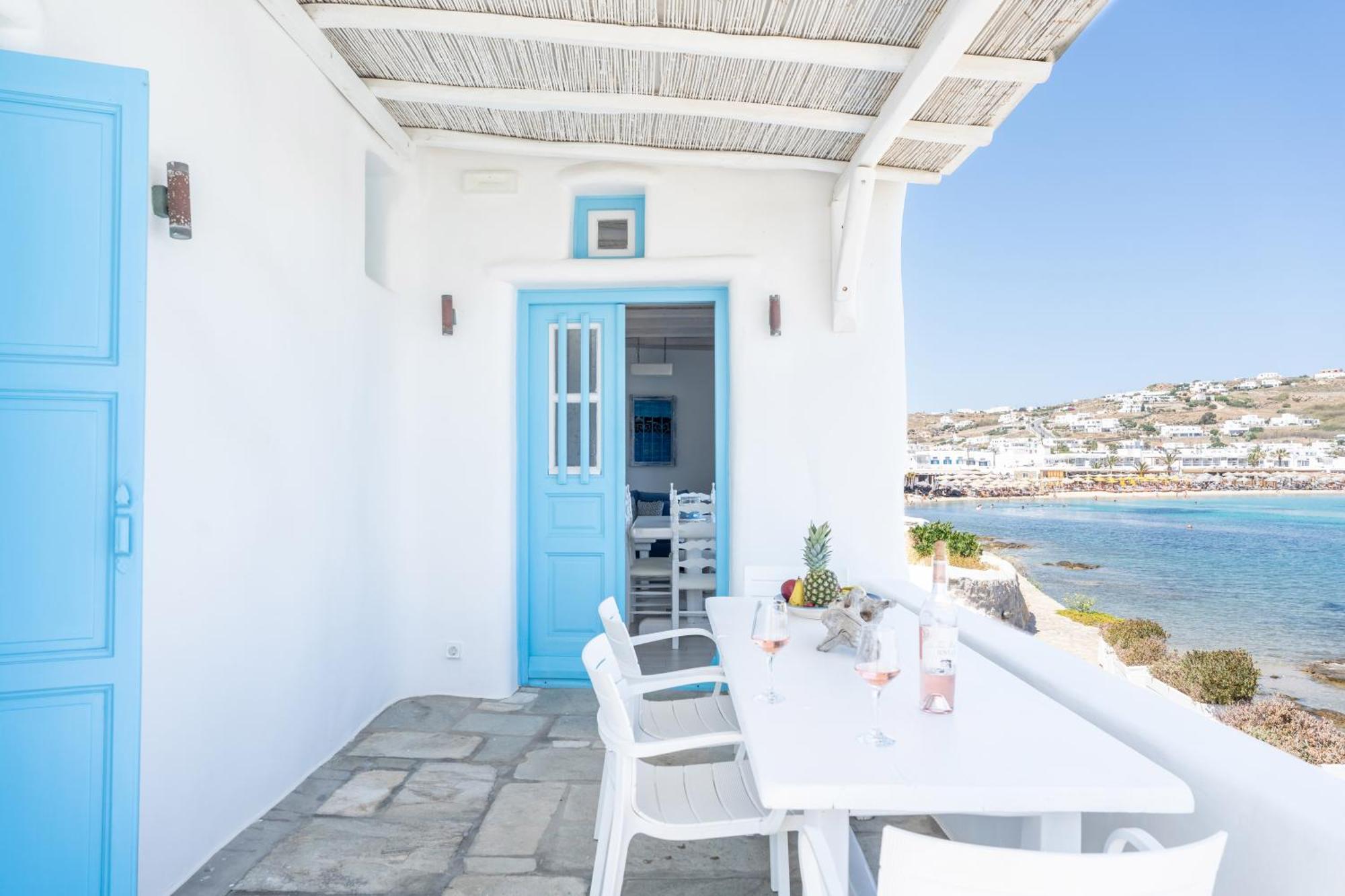 Villa Luxury Sea House By Blue Waters Mykonos Ornos  Exterior foto